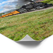 デュランゴ&シルバートンナローゲージ鉄道列車 ポスター (角)