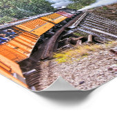 デュランゴ・シルバートン鉄道機関車の爆破 ポスター (角)