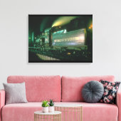 デュランゴ&シルバートンNo_蒸気機関車 キャンバスプリント (インサイチュ (リビング))