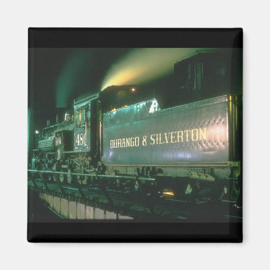 デュランゴ&シルバートンNo_蒸気機関車 マグネット (正面)