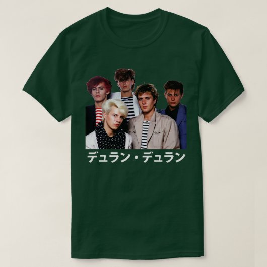 デュランデュラ日本のン Tシャツ (デザイン正面)