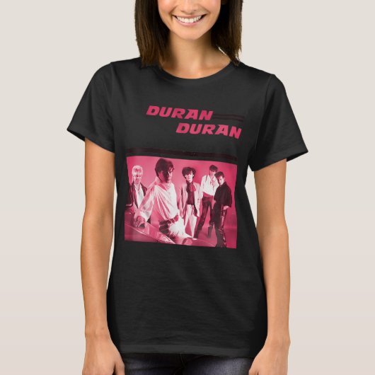 デュラン・デュラン・バンド Tシャツ (正面)