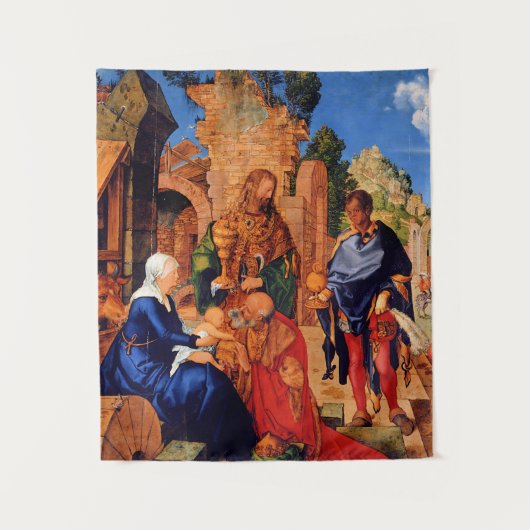 デュラー – マギの崇拝、 タペストリー (正面)