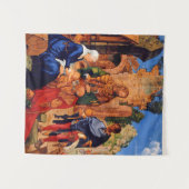 デュラー – マギの崇拝、 タペストリー (正面(横))