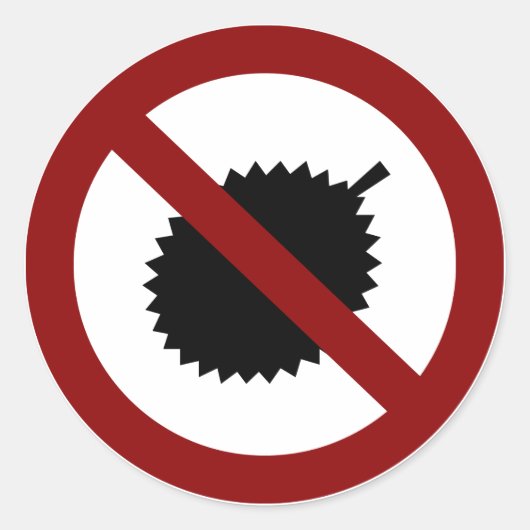 デュリアンなし ラウンドシール (正面)