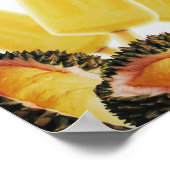 デュリアンアイスバートロピカルフルーツポプシクル ポスター (角)