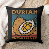 デュリアン愛好家おもしろいデュリアン恋人 クッション (ブランケット)