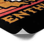 デュリアン愛好家おもしろいデュリアン恋人 ポスター (角)