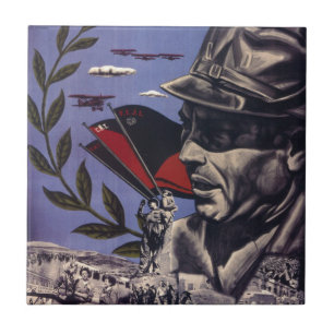 デュルティスペインの内戦オリジナルポスター1936 FAI タイル