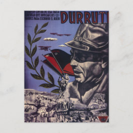 デュルティスペインの内戦オリジナルポスター1936 FAI ポストカード
