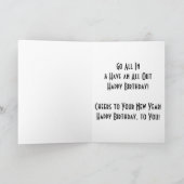 「デュルースのカジノの光」誕生日カード カード (内部)