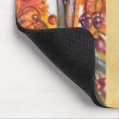 デュレンダル、ロマンチックな剣と天使のモノグラム マウスパッド (コーナー)