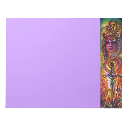 デュレンダル、ロマンチックな剣と天使 ノートパッド (正面)