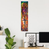 デュレンダル、ロマンチックな剣と天使 ポスター (ホームオフィス)