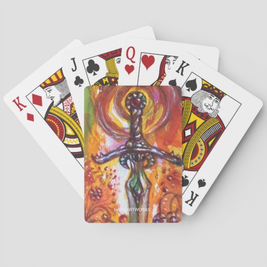 デュレンダル、ロマンチックな剣 トランプ (裏面)