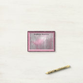 デュレンフィールドペタルエレガントモノグラム ポストイット (デスク上)