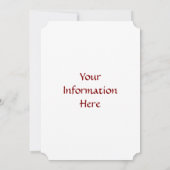 デュロー・ノットワーク 2016 招待状 (裏面)