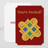 デュロー・ノットワーク 2016 招待状 (正面/裏面)