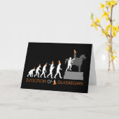 デュークオブウェリントンのグラスゴーの交通円錐帽子 カード (黄色い花)