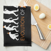 デュークオブウェリントンのグラスゴーの交通円錐帽子 キッチンタオル (四つ折り)