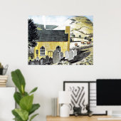 デュークオブヘレフォーズノブ&バプティスト礼拝堂 ポスター (ホームオフィス)