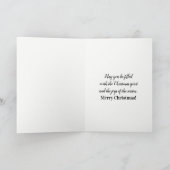 デュークオブロスセイ狩りタータンチェッククリスマス シーズンカード (内部)