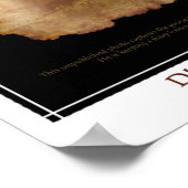 デュークカハナモクサーフィン15歳ワイキキ ポスター (角)