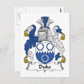 デューク家紋 ポストカード (正面/裏面)