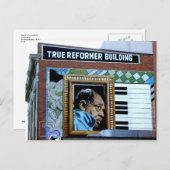 デューク・エリントンの郵便はがき ポストカード (正面/裏面)