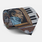 デューク・エリントンのDCの壁の壁画、ジャズ恋人のタイ ネクタイ (ロール)