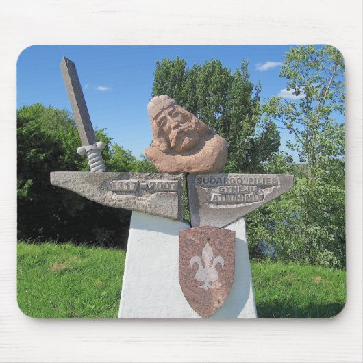 デューク・スダルガス城砦 – リトアニア – - マウスパッド (正面)