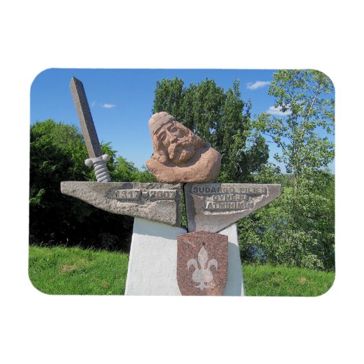 デューク・スダルガス城砦 – リトアニア – - マグネット (横)