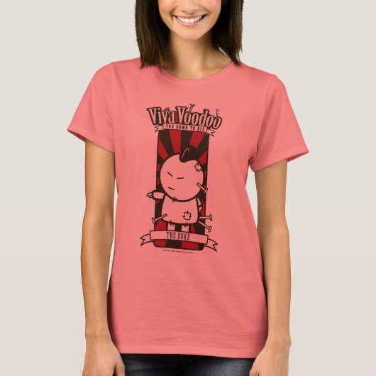 「デューク」レディースはTシャツを着た Tシャツ (正面)