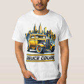 デュース クーペ 街並み Tシャツ (正面)