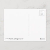 デュース・フルーレ死ね!良い一日を過ごす(ラテン語) ポストカード (裏面)