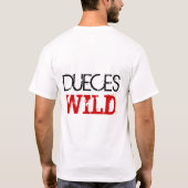 デュース・ワイルド Tシャツ (裏面)