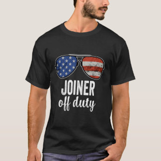 デューティオフ米国国旗のサングラス Tシャツ