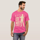 デューティボーカリストのオペラ歌手 Tシャツ (正面フル)