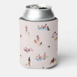 デュードと犬のビーチ ニュートラル サンド 缶クーラー
