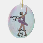 デュードロップ/フラワーフェアリーナッツクラッカーオーナメント セラミックオーナメント (右)