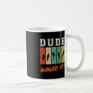 デュードItボールスポートラバーバスケットボールプレイ コーヒーマグカップ