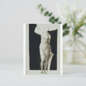 デューラーによる人姿の割合勉強 ポストカード (スタンド正面)