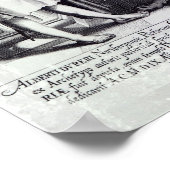 デューラーへのオマージュ， c.1628 ポスター (角)