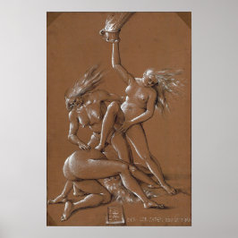 デューラー – 3人の魔女と新年の挨拶 ポスター