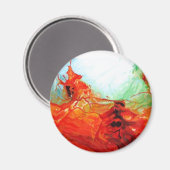 デューンアート – オリジナル抽象芸術アート装飾モダン マグネット (正面/裏面)