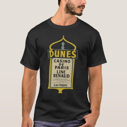 デューンズホテルの看板 (2) Tシャツ (正面)