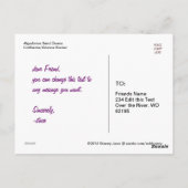 デューン乳母車インサンド ポストカード (裏面)