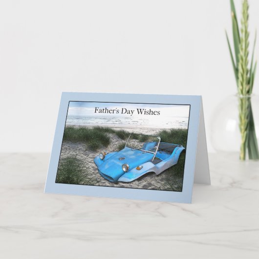 デューン乳母車カード付き父の日 カード (正面)