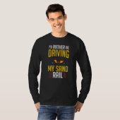 デューン乳母車サンドレールカーレースビーチ砂漠Rc Dr. Tシャツ (正面フル)