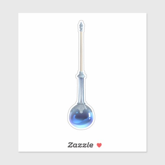 デューン2 エレガントステッカー 銀 水 デコ シール (シート)